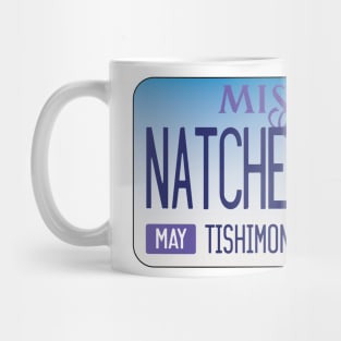 Natchez Trace Parkway, Mississippi license plate Mug